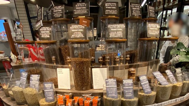 アミュプラザくまもと『岡田珈琲』本格コーヒーと甘いスイーツの店