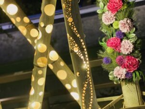 花と灯りのナイトプログラム