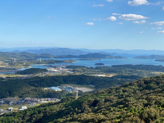 十万山公園展望台