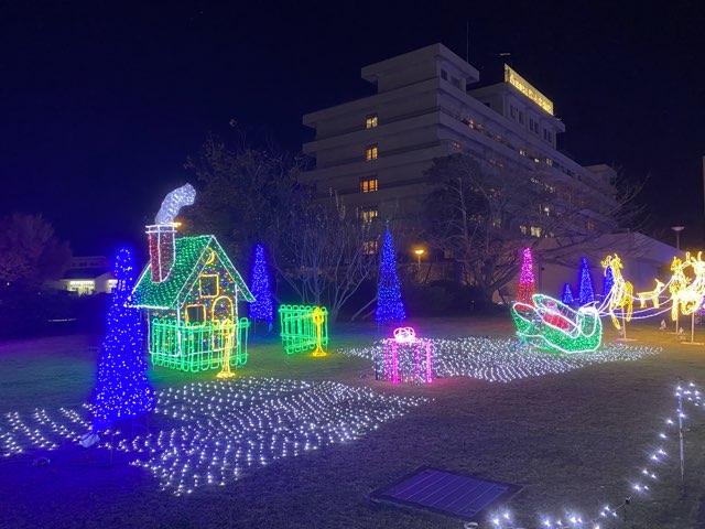 桜十字サンクスイルミネーション