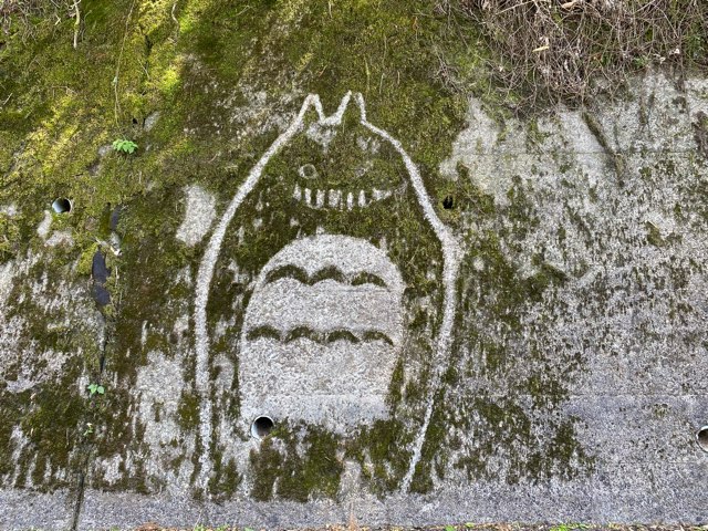 日之影町苔アートトトロ