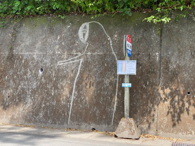 日之影町苔アートカオナシ