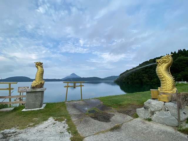 黄金の鳥居・金豊龍