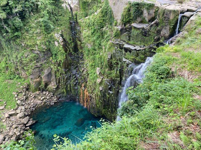 雄川の滝上流展望所