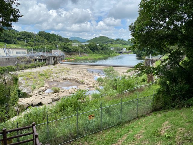 雄川の滝上流展望所