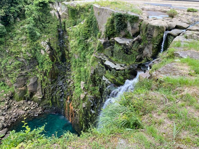 雄川の滝上流展望所