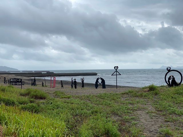 神川ビーチ影絵の祭典