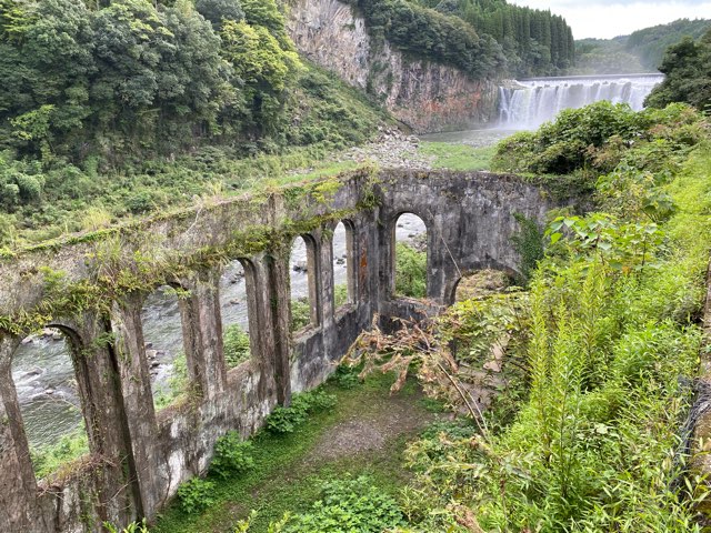 沈堕の滝・沈堕発電所跡