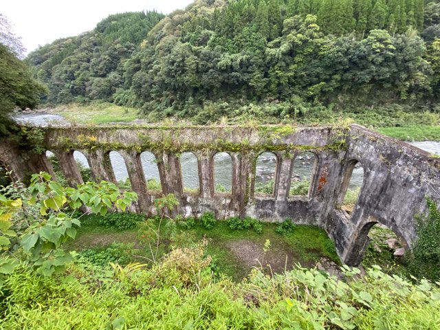 沈堕の滝・沈堕発電所跡