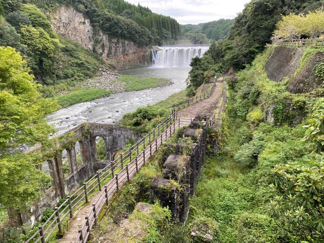 沈堕の滝・沈堕発電所跡