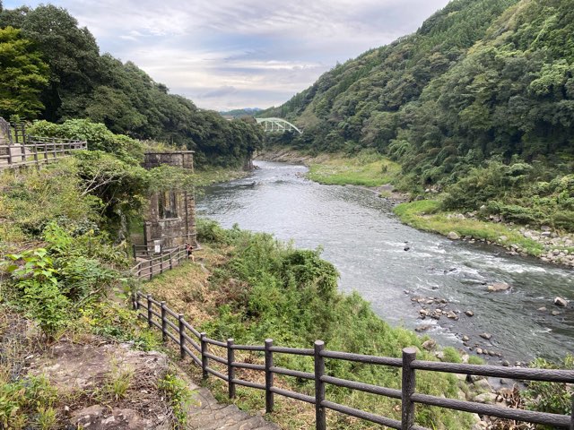 沈堕の滝・沈堕発電所跡