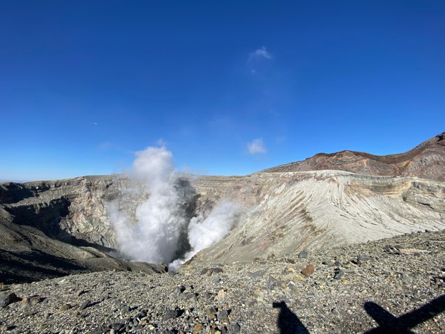 阿蘇火山火口