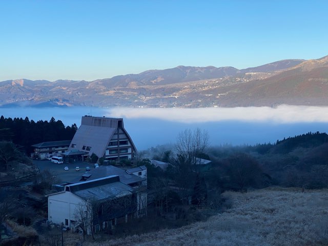 湯布院雲海