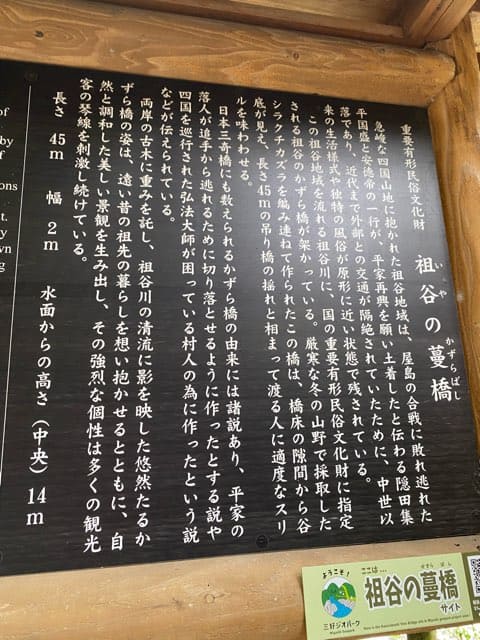 祖谷のかずら橋