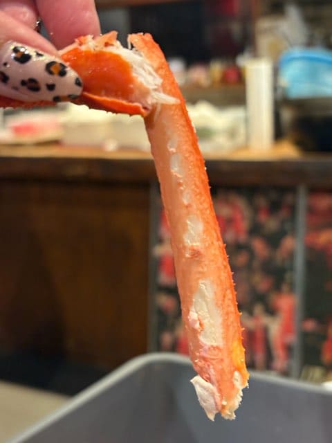 リトルガーデンのカニ食べ放題&オーダーバイキング