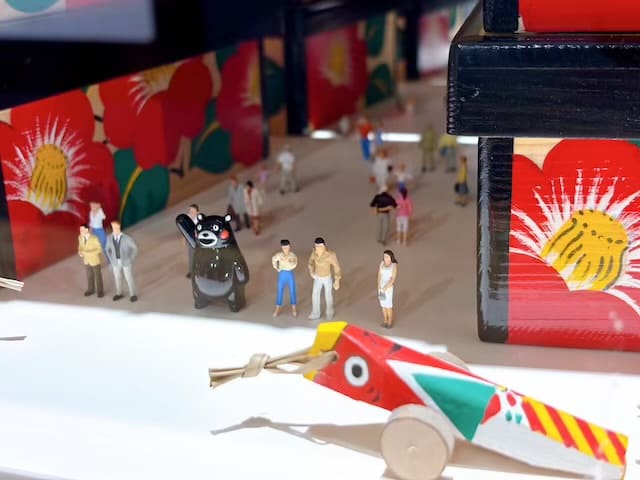 ミニチュアくまもと旅するモン