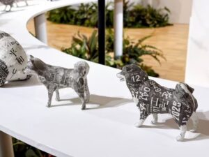 東耕平作品展『NEWS PAPER ANIMALS』