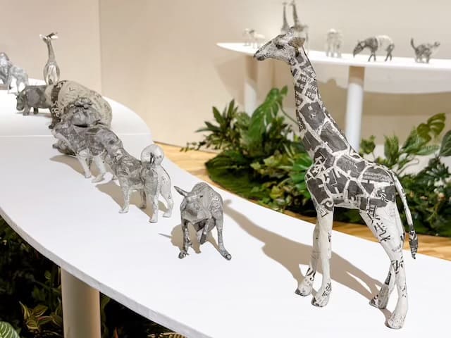 東耕平作品展『NEWS PAPER ANIMALS』