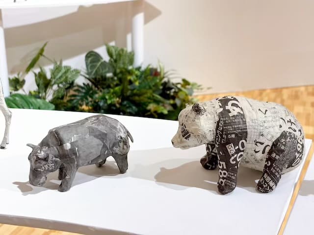 東耕平作品展『NEWS PAPER ANIMALS』