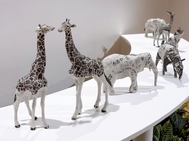 東耕平作品展『NEWS PAPER ANIMALS』