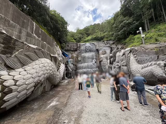 摩崖の里大島石仏山