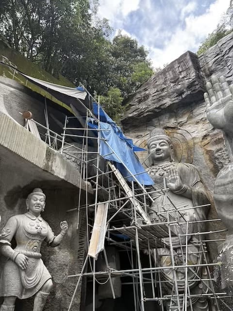 摩崖の里大島石仏山