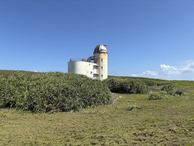 波照間星空観測タワー日本最南端の碑