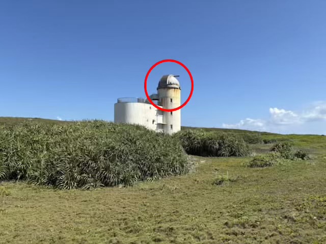 波照間星空観測タワー日本最南端の碑