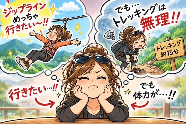 天空ジップライン白嶽