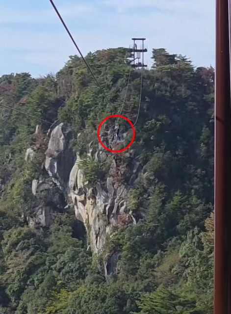 天空ジップライン白嶽