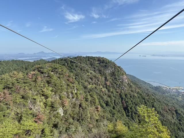 天空ジップライン白嶽