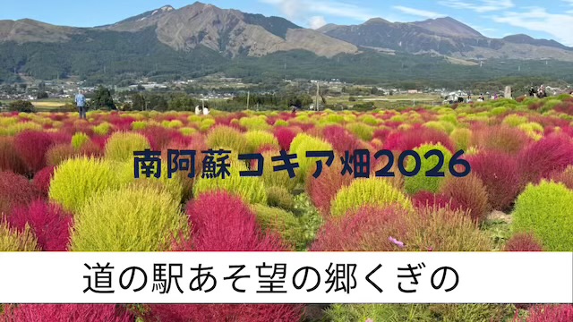 道の駅あそ望の郷くぎのコキア
